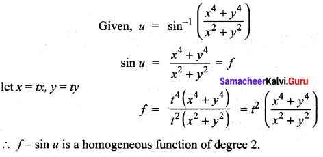 Samacheer Kalvi 12th Maths Solutions Chapter 8 Differentials and Partial Derivatives Ex 8.8 24