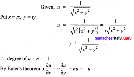 Samacheer Kalvi 12th Maths Solutions Chapter 8 Differentials and Partial Derivatives Ex 8.8 27