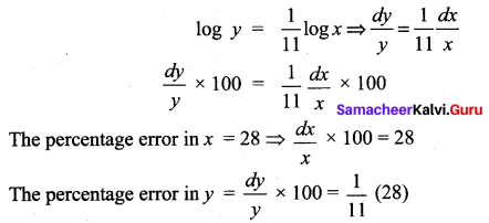 Samacheer Kalvi 12th Maths Solutions Chapter 8 Differentials and Partial Derivatives Ex 8.8 34