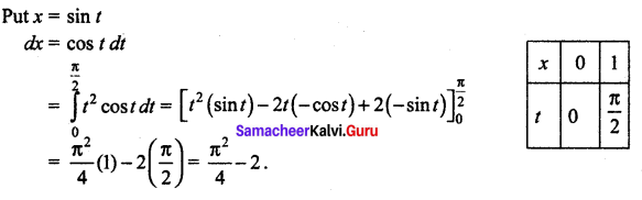 Samacheer Kalvi 12th Maths Solutions Chapter 9 Applications of Integration Ex 9.10 45