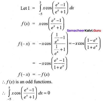 Samacheer Kalvi 12th Maths Solutions Chapter 9 Applications of Integration Ex 9.3 15