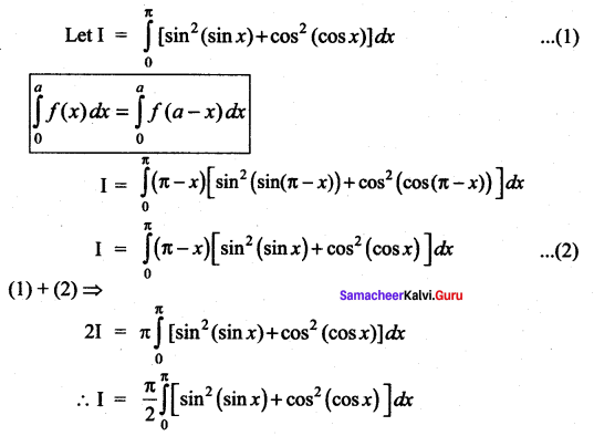 Samacheer Kalvi 12th Maths Solutions Chapter 9 Applications of Integration Ex 9.3 45