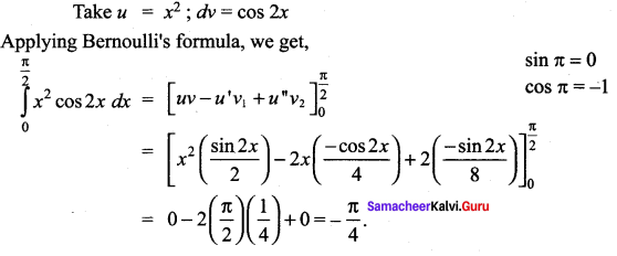 Samacheer Kalvi 12th Maths Solutions Chapter 9 Applications of Integration Ex 9.4 8
