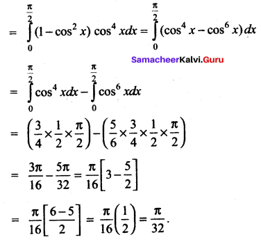 Samacheer Kalvi 12th Maths Solutions Chapter 9 Applications of Integration Ex 9.6 10