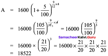 Samacheer Kalvi 8th Maths Solutions Term 2 Chapter 1 Life Mathematics Ex 1.3 1