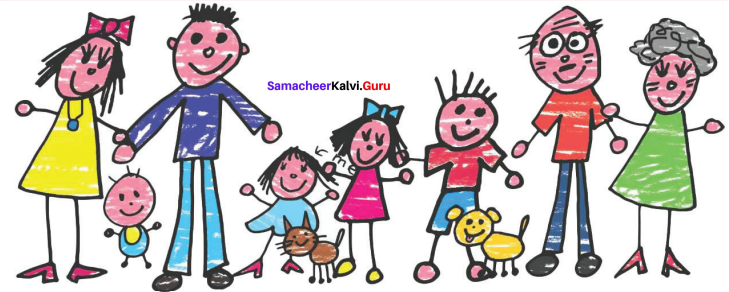 Samacheer Kalvi 9th English Solutions Poem Chapter 7 The Stick-together families 1