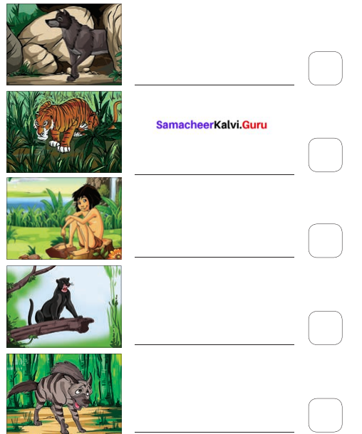 Samacheer Kalvi 6th English Solutions Term 3 Play Chapter 1 The Jungle Book 1