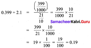 Samacheer Kalvi 7th Maths Solutions Term 3 Chapter 1 Number System 1.4 4