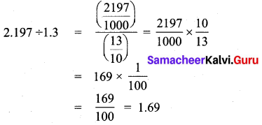 Samacheer Kalvi 7th Maths Solutions Term 3 Chapter 1 Number System 1.4 7