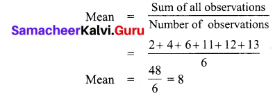 Samacheer Kalvi 7th Maths Solutions Term 3 Chapter 5 Statistics Ex 5.4 6
