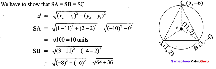 Samacheer Kalvi 9th Maths Chapter 5 Coordinate Geometry Ex 5.2 19