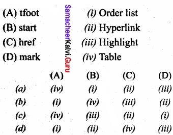 Samacheer Kalvi 11th Computer Applications Solutions Chapter 11 HTML - Formatting Text, Creating Tables, List and Links