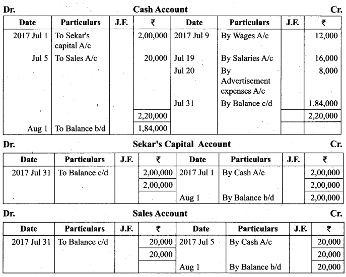 Tamil Nadu 11th Accountancy Model Question Paper 5 English Medium - 33