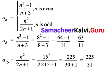 Samacheer Kalvi 10th Maths Chapter 2 Numbers and Sequences Ex 2.4 3