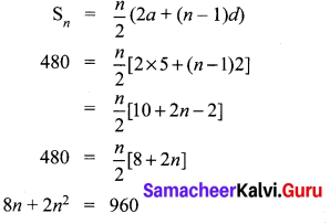 Samacheer Kalvi 10th Maths Chapter 2 Numbers and Sequences Ex 2.6 3