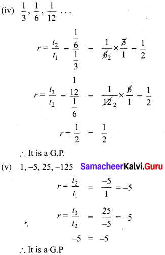 Samacheer Kalvi 10th Maths Chapter 2 Numbers and Sequences Ex 2.7 3