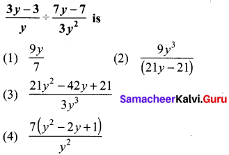 Samacheer Kalvi 10th Maths Chapter 3 Algebra Ex 3.19 1