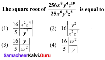 Samacheer Kalvi 10th Maths Chapter 3 Algebra Ex 3.19 6