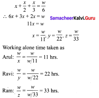 Samacheer Kalvi 10th Maths Chapter 3 Algebra Unit Exercise 3 11