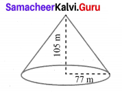 Samacheer Kalvi 10th Maths Chapter 7 Mensuration Ex 7.2 4