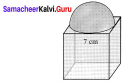 Samacheer Kalvi 10th Maths Chapter 7 Mensuration Ex 7.3 12