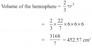 Samacheer Kalvi 10th Maths Chapter 7 Mensuration Ex 7.3 9