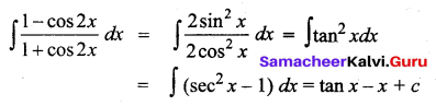 Samacheer Kalvi 12th Business Maths Solutions Chapter 2 Integral Calculus I Additional Problems 12