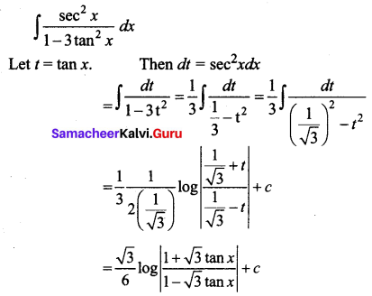 Samacheer Kalvi 12th Business Maths Solutions Chapter 2 Integral Calculus I Additional Problems 27