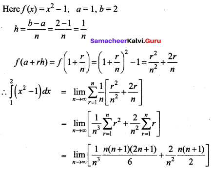 Samacheer Kalvi 12th Business Maths Solutions Chapter 2 Integral Calculus I Additional Problems 31