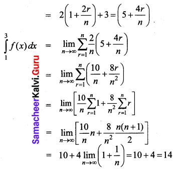 Samacheer Kalvi 12th Business Maths Solutions Chapter 2 Integral Calculus I Ex 2.11 Q3.1