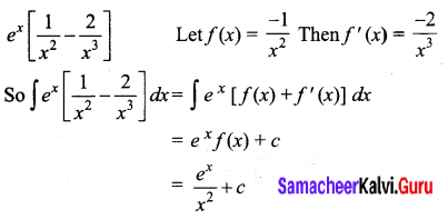 Samacheer Kalvi 12th Business Maths Solutions Chapter 2 Integral Calculus I Ex 2.6 Q13