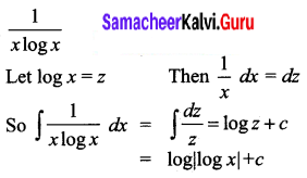 Samacheer Kalvi 12th Business Maths Solutions Chapter 2 Integral Calculus I Ex 2.6 Q9