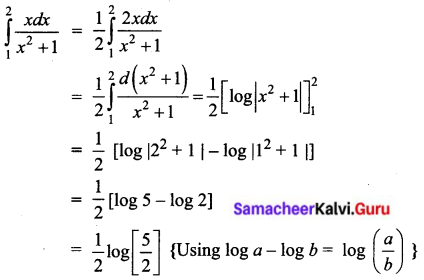 Samacheer Kalvi 12th Business Maths Solutions Chapter 2 Integral Calculus I Ex 2.8 I Q3