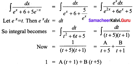 Samacheer Kalvi 12th Business Maths Solutions Chapter 2 Integral Calculus I Miscellaneous Problems Q3