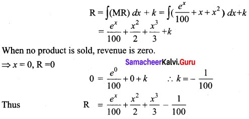 Samacheer Kalvi 12th Business Maths Solutions Chapter 3 Integral Calculus II Additional Problems III Q2