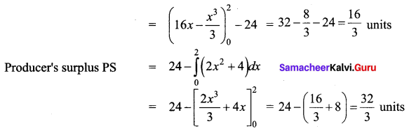 Samacheer Kalvi 12th Business Maths Solutions Chapter 3 Integral Calculus II Additional Problems III Q7.1
