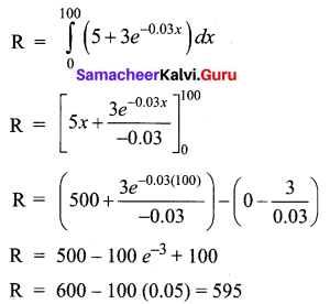 Samacheer Kalvi 12th Business Maths Solutions Chapter 3 Integral Calculus II Ex 3.2 Q10
