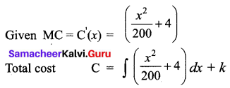 Samacheer Kalvi 12th Business Maths Solutions Chapter 3 Integral Calculus II Ex 3.2 Q9