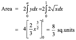 Samacheer Kalvi 12th Business Maths Solutions Chapter 3 Integral Calculus II Ex 3.4 Q24.1