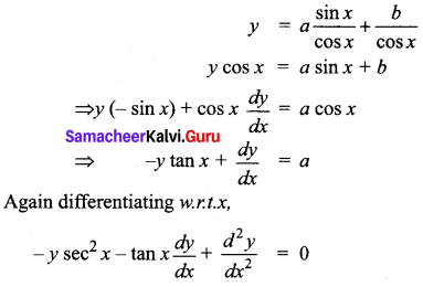 Samacheer Kalvi 12th Business Maths Solutions Chapter 4 Differential Equations Additional Problems II Q3
