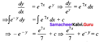 Samacheer Kalvi 12th Business Maths Solutions Chapter 4 Differential Equations Additional Problems II Q4