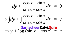 Samacheer Kalvi 12th Business Maths Solutions Chapter 4 Differential Equations Additional Problems II Q6