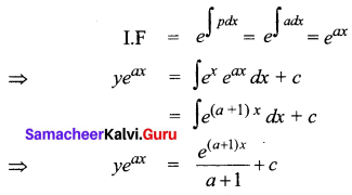 Samacheer Kalvi 12th Business Maths Solutions Chapter 4 Differential Equations Additional Problems III Q4