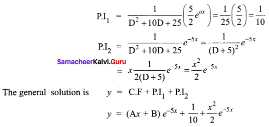 Samacheer Kalvi 12th Business Maths Solutions Chapter 4 Differential Equations Additional Problems III Q7
