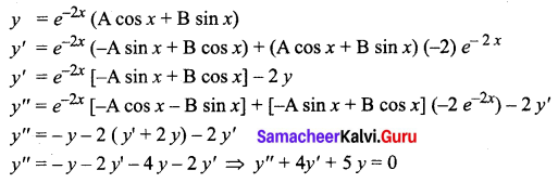 Samacheer Kalvi 12th Business Maths Solutions Chapter 4 Differential Equations Ex 4.6 Q15