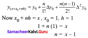 Samacheer Kalvi 12th Business Maths Solutions Chapter 5 Numerical Methods Miscellaneous Problems Q3.1