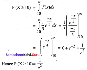 Samacheer Kalvi 12th Business Maths Solutions Chapter 6 Random Variable and Mathematical Expectation Ex 6.1 20
