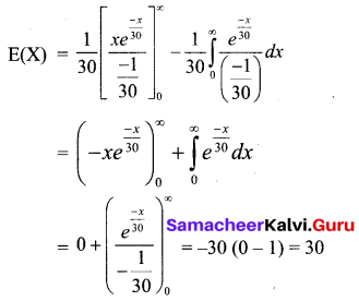 Samacheer Kalvi 12th Business Maths Solutions Chapter 6 Random Variable and Mathematical Expectation Ex 6.2 Q13.1
