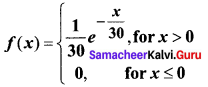 Samacheer Kalvi 12th Business Maths Solutions Chapter 6 Random Variable and Mathematical Expectation Ex 6.2 Q13