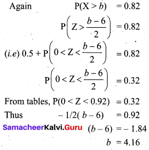 Samacheer Kalvi 12th Business Maths Solutions Chapter 7 Probability Distributions Additional Problems III Q7.2